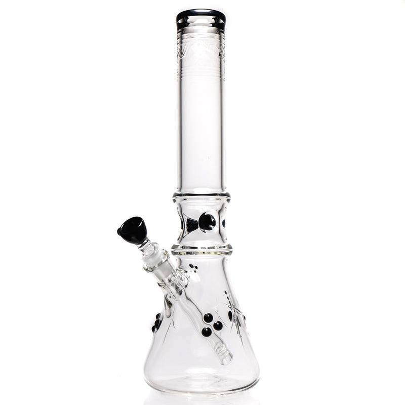 Wil Glass - Beaker - 50x5 - Jet Black Accents - The Cave