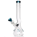 Wil Glass - Mini Beaker - 32x4 - Blue Stardust Accents - The Cave