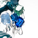 Chaka x Riel - Iced Out Mini Tube - Blue Stardust, White & Agua - The Cave