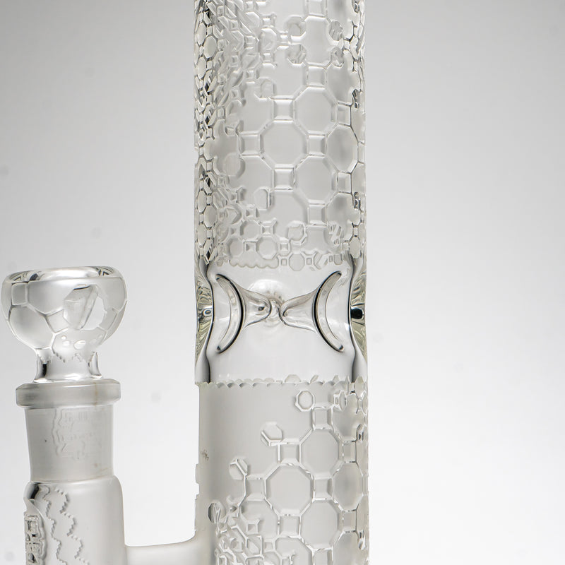 Liberty - Carved & Sandblasted Straight Tube - Octopattern - The Cave