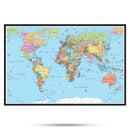 Moodmats - 18" World Map - The Cave