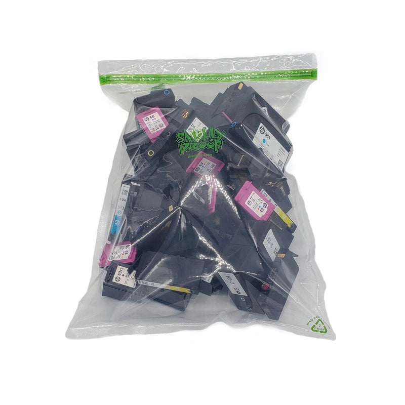 Smelly Proof - XL Bag - Clear - 100 Pack - The Cave