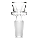 ZOB Glass - 15" Straight 4 Arm Tree Perc - Pyramids Label - Orange & Black - The Cave