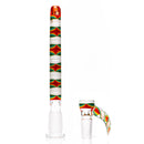 Pho_Sco - 5 Hole Linework Downstem Set - 18/14mm - 6" - Rainbow Rasta - The Cave