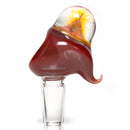 Freeek Glass - Brain Slide - 14mm - Dayglow/Red Crayon