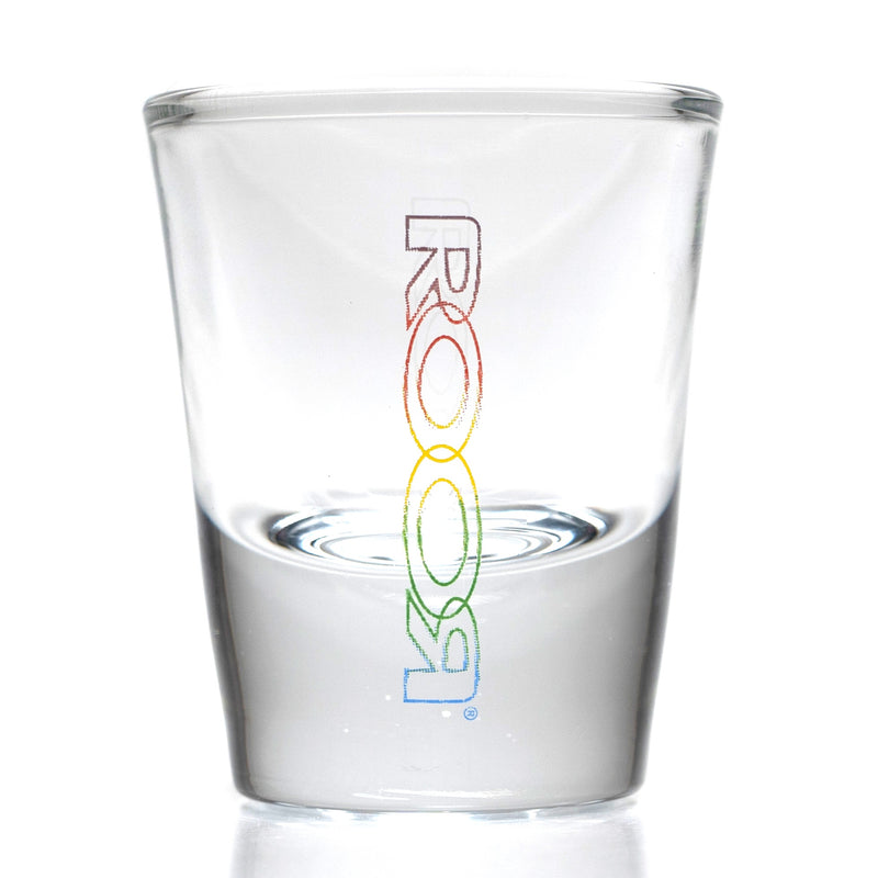 ROOR - Shot Glass - Rainbow Outline - The Cave