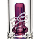 Geos Glass - Double Shredder - Gold Purple Phoenix - The Cave