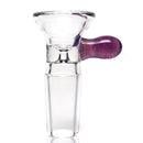 Geos Glass - Double Shredder - Gold Purple Phoenix - The Cave