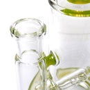 Geos Glass - Double Shredder - Lime Drop - The Cave