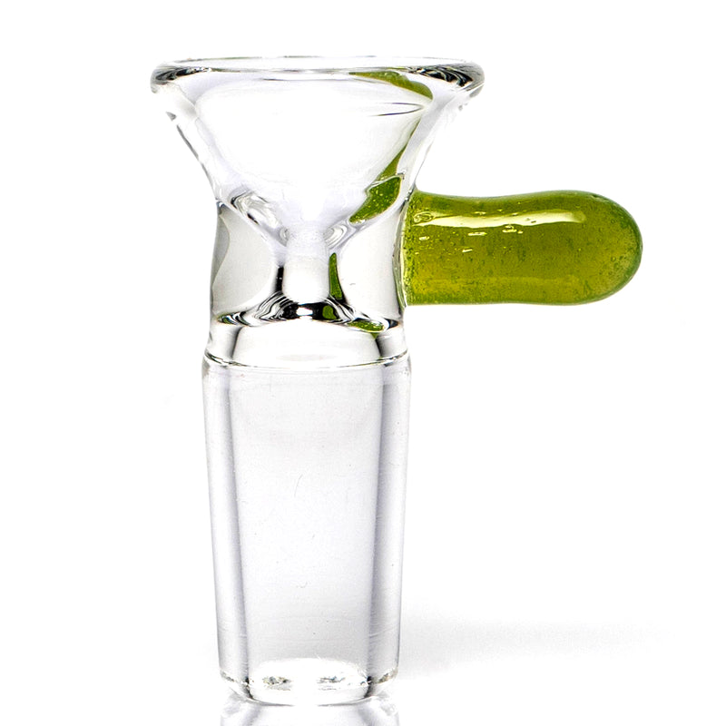 Geos Glass - Double Shredder - Lime Drop - The Cave