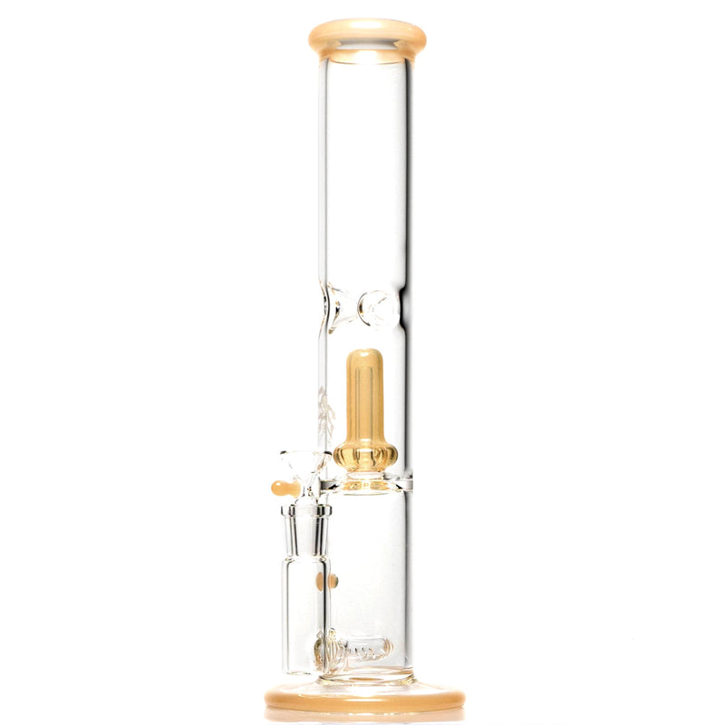 Geos Glass - Double Shredder - CFL Peach Cheese - The Cave