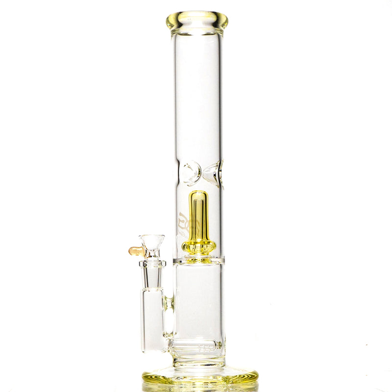 Geos Glass - Double Shredder - Thomas' Transparent Yellow - The Cave