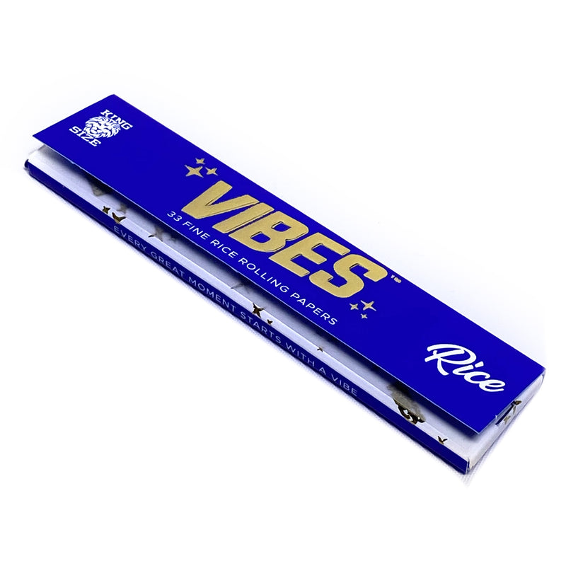 Vibes - King Size Rice - 33 Paper Booklet - Single Pack - The Cave