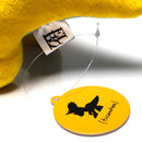 Elbo - Mini Plushie - Triceratops - Yellow & Blue - The Cave