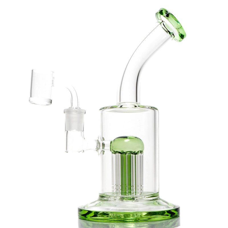 Shooters - 8 Arm Tree Bubbler - Green - The Cave
