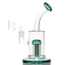 Shooters - 8 Arm Tree Bubbler - Teal - The Cave