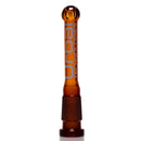Urbal Technologies - 6 Slit Downstem - 4" - Amber w/ White - The Cave