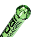 Urbal Technologies - 6 Slit Downstem - 4" - Green w/ Black - The Cave