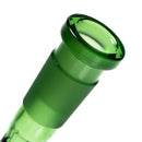 Urbal Technologies - 6 Slit Downstem - 4" - Green w/ White - The Cave