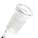 Urbal Technologies - 6 Slit Downstem - 4" - Clear w/ White - The Cave