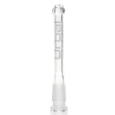 Urbal Technologies - 6 Slit Downstem - 5.0" - Clear w/ White - The Cave