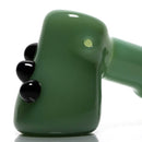 Shooters - Dimple Grip Hammer Bubbler - Green & Black - The Cave