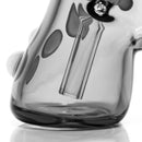 Shooters - Dimple Grip Hammer Bubbler - White & Green - The Cave