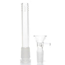 Shooters - 10" Beaker - Milky Green Accent - The Cave