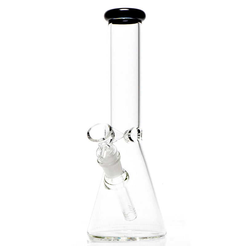 Shooters - 10" Beaker - Black Accent - The Cave