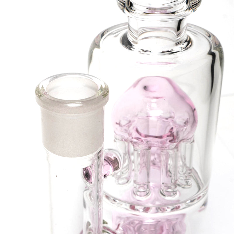 Shooters - Double Tree Perc Rig - Pink Accents - The Cave