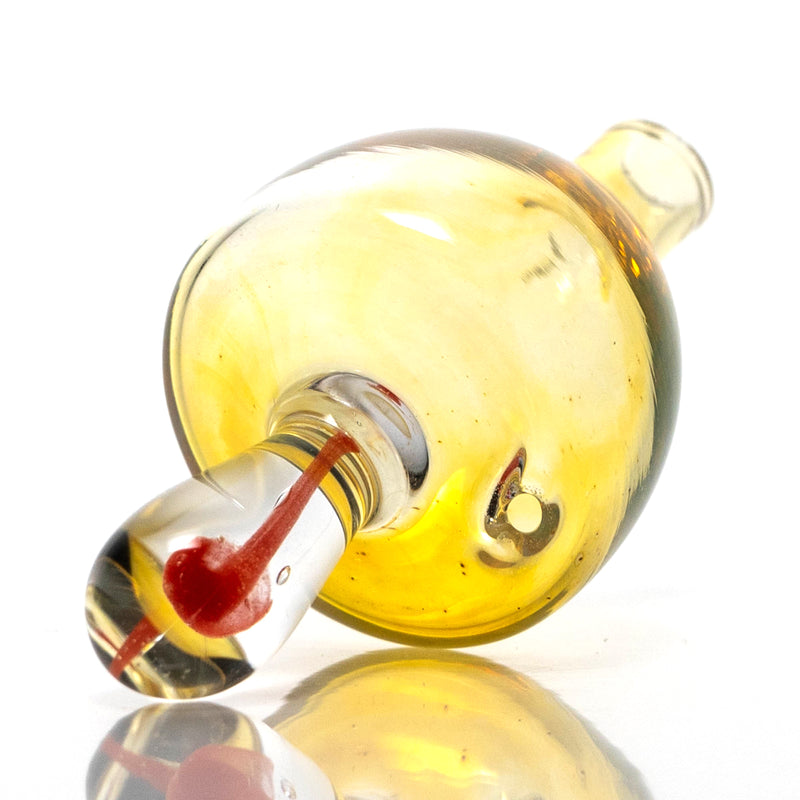 Shooters - Fumed Mushroom Bubble Cap - Red - The Cave