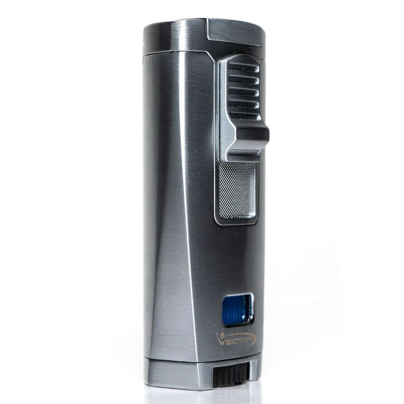Vector X Sovereignty - Apex - Triple Flame Torch Lighter - Silver - The Cave