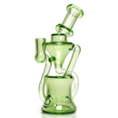 Shadooba Glass - Kickback Recycler - 10mm - Portland Green