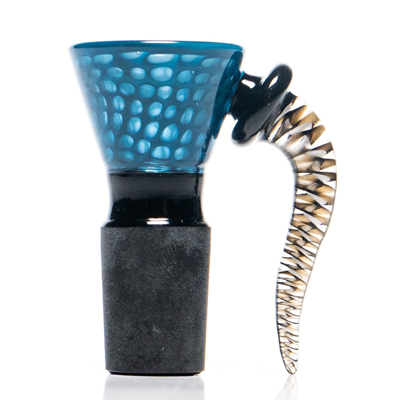 Shooters - Honeycomb Martini Slide - 18mm - Blue - The Cave