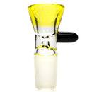 Unity Glassworks - Single Hole Martini Slide - 18mm - Citrine & Galaxy - The Cave