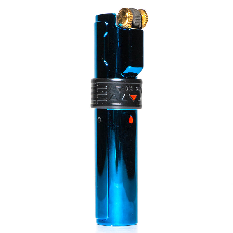 Vector X Sovereignty - Robusto - Triple Flame Torch Lighter - Metallic Blue - The Cave