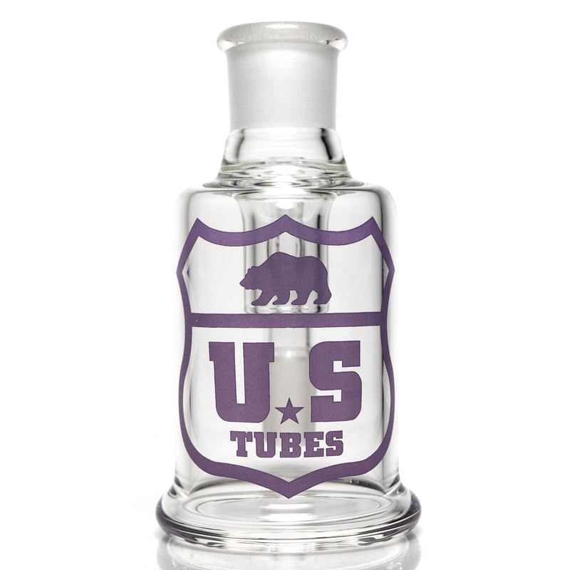 US Tubes - Dry Catcher - 18mm 90° - Purple Highway Outline - The Cave
