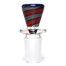 Aaron Vigil - Worked Martini Slide - 18mm - Red & Black w/ Jailhouse