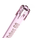 US Tubes - 17" Beaker 50x5 - Constriction - White & Pink Vertical Label - The Cave