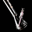 US Tubes - 17" Beaker 50x5 - Constriction - White & Pink Vertical Label - The Cave