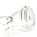 US Tubes - 17" Beaker 50x5 - Constriction - White & Teal Vertical Label - The Cave