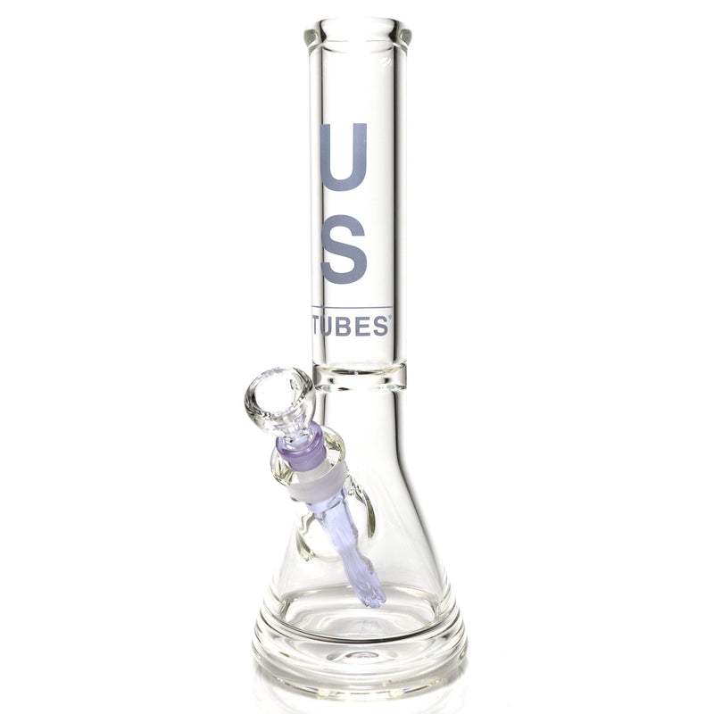 US Tubes - 13" Beaker 50x7 - Constriction - Purple - The Cave