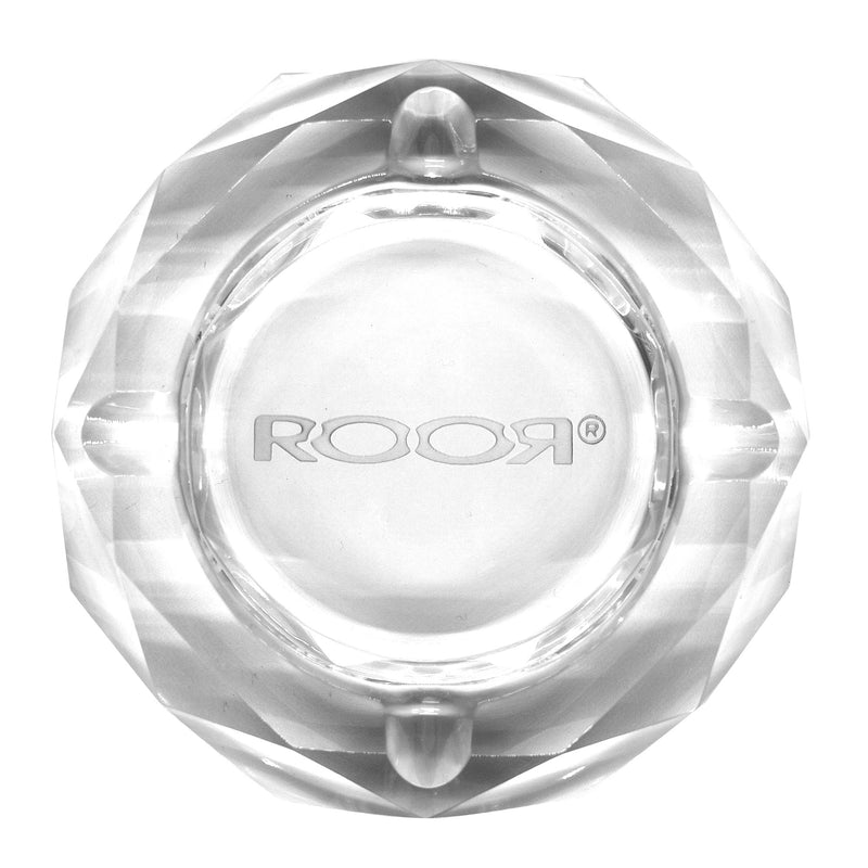 ROOR - Glass Crystal Cut Ashtray - Classic - The Cave