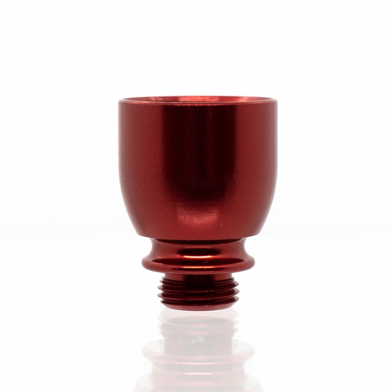 Metal Pipe Bowl - Large - Red - The Cave