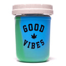 Re:Stash - Ocean Tie Dye "Good Vibes" Jar - 8oz - The Cave