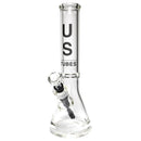 US Tubes - 13" Beaker 50x7 - Constriction - Black Vertical Label - The Cave