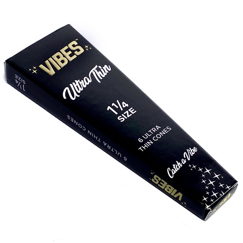 Vibes - 1.25 Ultra Thin - 6 Cones - Single Pack - The Cave