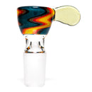 K2 Glass - Worked Snap Slide - 14mm - Fire & Water Wag w/ CFL Potion Handle