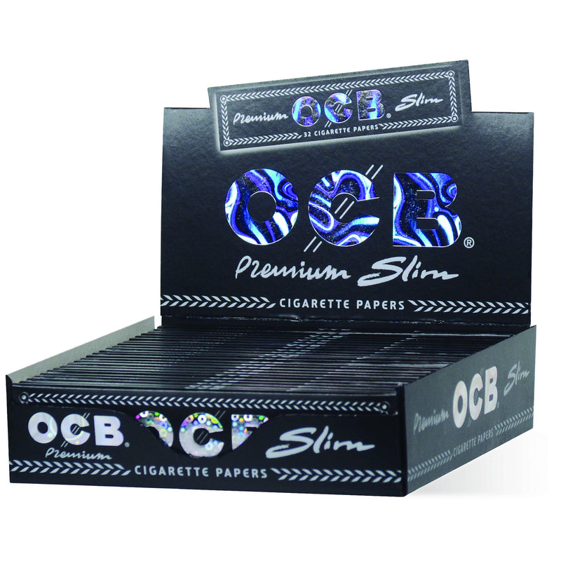 OCB - King Size Premium Slim - 24 Pack Box - The Cave