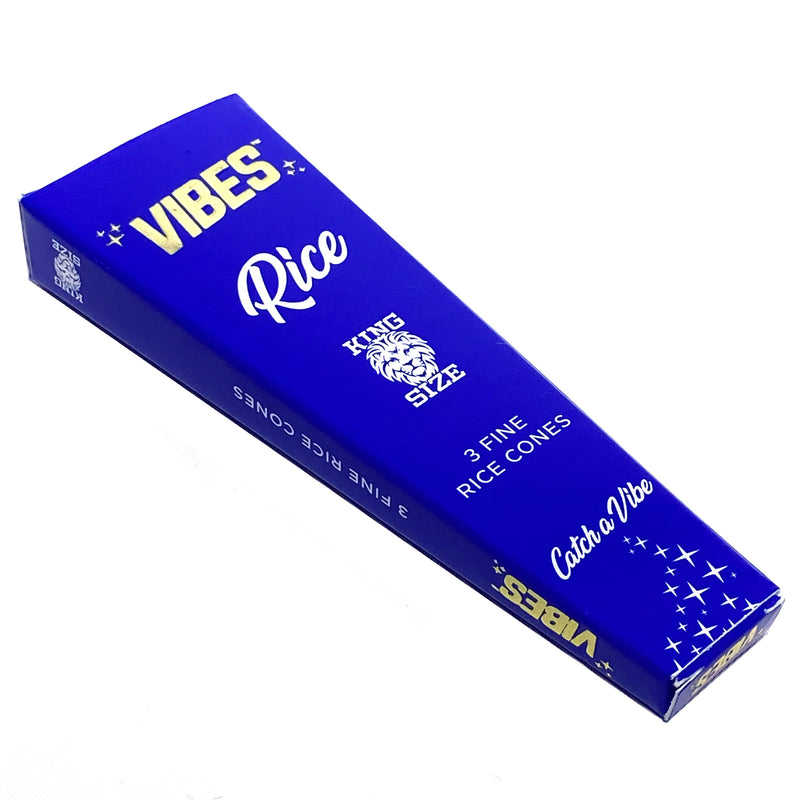 Vibes - King Size Rice - 3 Cones - Single Pack - The Cave